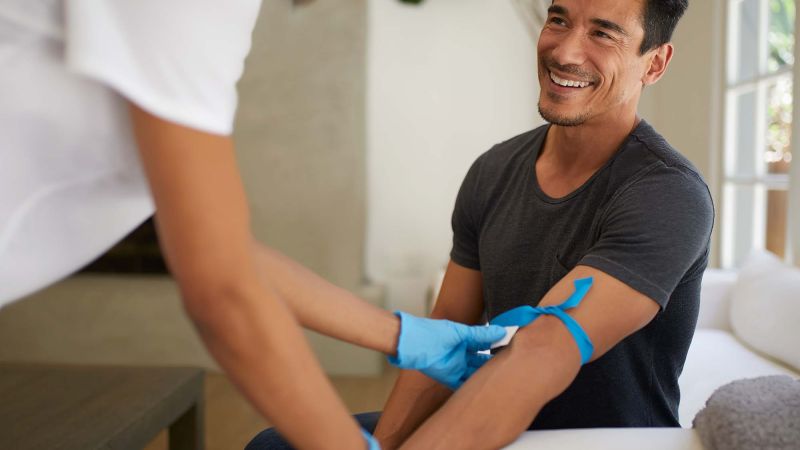 This subscription service regularly tests your blood to provide health reports